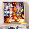 TOM & JERRY- Full Round Diamond Painting