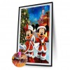 Christmas Cartoon Mice- Full Round Diamond Painting