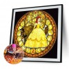 Cute Beauty & Beast Cartoon- Full Round Diamond Painting