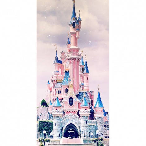 Cartoon Castle - Full Round Diamond Painting