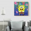 SpongeBob- Full Round Diamond Painting