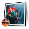 Cartoon Mermaid - Full Round Diamond Painting