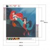 Cartoon Mermaid - Full Round Diamond Painting