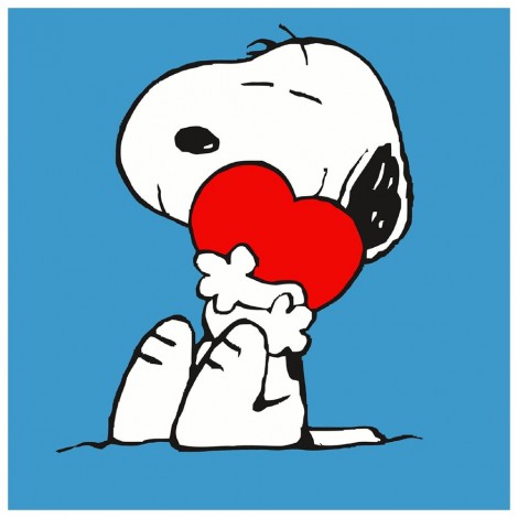 Snoopy-Full Round Diamond Painting