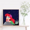 Cartoon Mermaid - Full Round Diamond Painting