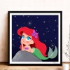 Cartoon Mermaid - Full Round Diamond Painting