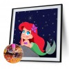 Cartoon Mermaid - Full Round Diamond Painting