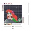 Cartoon Mermaid - Full Round Diamond Painting
