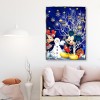Mickey & Minnie Mouse Christmas- Full Round Diamond Painting
