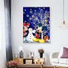 Mickey & Minnie Mouse Christmas- Full Round Diamond Painting