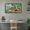 Color Puppy Koala Girl -Full Round Diamond Painting