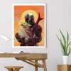 Yoda Cartoon- Full Round Diamond Painting