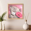 Cartoon Bear - Full Round Diamond Painting