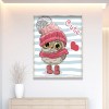 Cartoon Owl - Full Round Diamond Painting