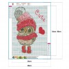 Cartoon Owl - Full Round Diamond Painting