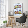 Cartoon Owl - Full Round Diamond Painting