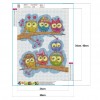 Cartoon Owl - Full Round Diamond Painting