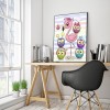 Cartoon Owl - Full Round Diamond Painting