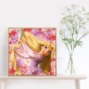 Long Hair Princess- Full Round Diamond Painting