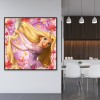 Long Hair Princess- Full Round Diamond Painting