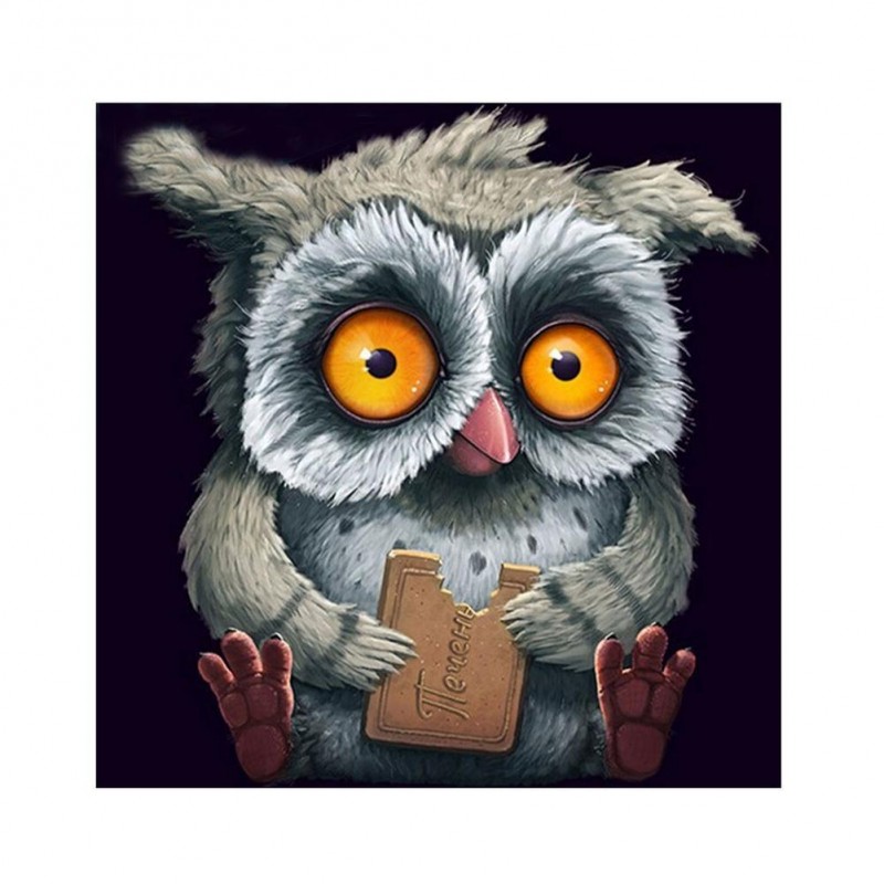 Cute Owl - Partial R...
