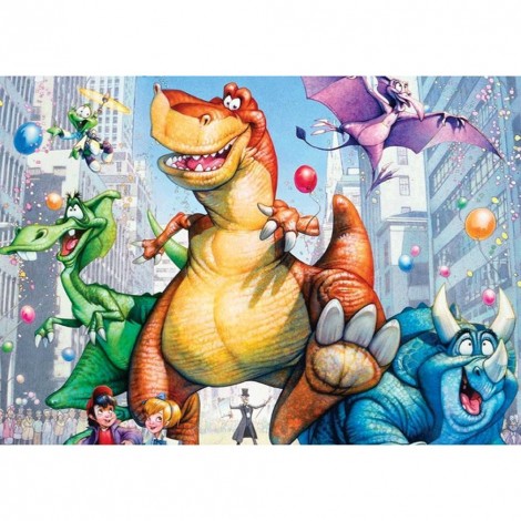 Dinosaur - Full Round Diamond Painting