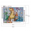 Dinosaur - Full Round Diamond Painting