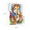 Cute Tiger  - Full Round Diamond Painting