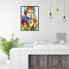 Cute Tiger  - Full Round Diamond Painting