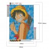 Luffy - Full Round Diamond Painting