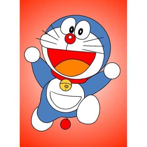 Doraemon - Full Round Diamond Painting