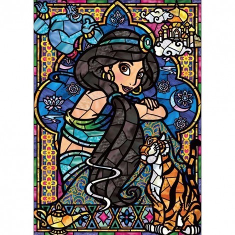 Cartoon Beauty - Full Round Diamond Painting