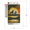 The Lion King - Full Round Diamond Painting(15*20CM)