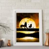 The Lion King - Full Round Diamond Painting(15*20CM)