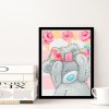 Teddy Bear - Partial Round Diamond Painting