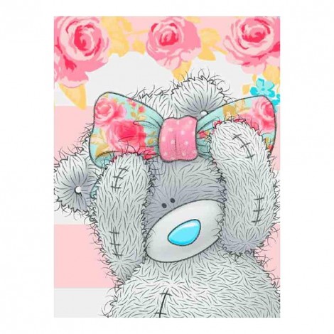 Teddy Bear - Partial Round Diamond Painting