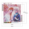 Elsa Princess- Full Round Diamond Painting