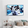 Cartoon Penguin - Full Round Diamond Painting