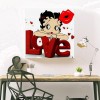 Betty Boop - Full Round Diamond Painting