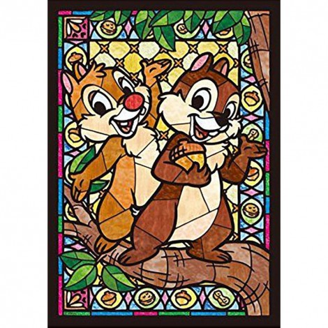 Chip 'n' Dale - Full Round Diamond Painting