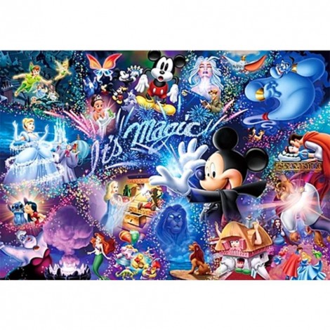 Disney World - Full Square Diamond Painting(40x50cm)