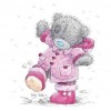 Teddy Bear-Partial Round Diamond Painting