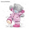 Teddy Bear-Partial Round Diamond Painting