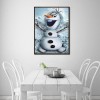 Snowman - Partial Round Diamond Painting