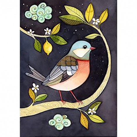 Bird  - Full Round Diamond Painting