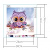 Cute Owl -Crystal Rhinestone Diamond Painting(30*30cm)