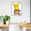 Cartoon Pikachu - Full Round - Diamond Painting(40*50cm)