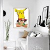 Cartoon Pikachu - Full Round - Diamond Painting(40*50cm)
