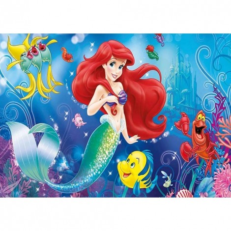 Mermaid - Full Round Diamond Painting