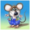 Cartoon Mouse - Full Round Diamond Painting